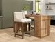 International Furniture Direct Seating Brown/Ivory 30" Upholstered Bar Stool-1