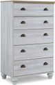 Signature Design by Ashley® Haven Bay 6-Piece Two-Tone Queen Panel Storage Bed Set-3