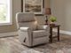 Steward Taupe Leather Rocker Recliner-1