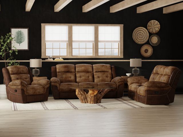 Buckaroo Manual Sofa, Loveseat, and Recliner Set-0