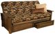 Kodiak Furniture Washington Peter's Cabin/Rustic Walnut Full Storage Futon with Mattress-0