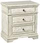 Steve Silver Co. Highland Park 4-Piece Cathedral White/Gray King Panel Bedroom Set-1