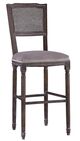 Forty West Camille Chantel Ash/Gray Bar Stool-0