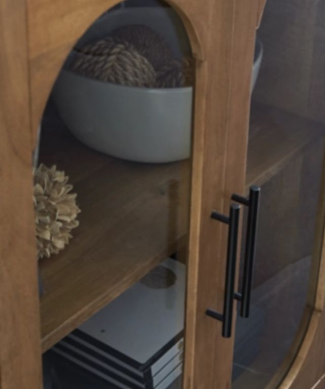 Signature Design by Ashley® Niall Light Brown Accent Cabinet-3