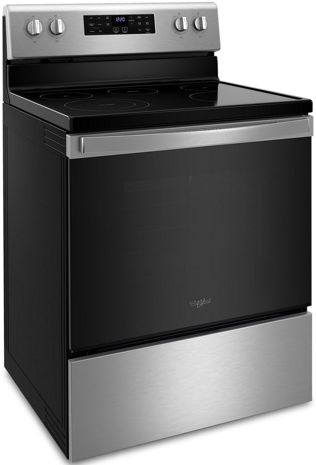 Whirlpool® 30" Stainless Steel Freestanding Electric Range-3