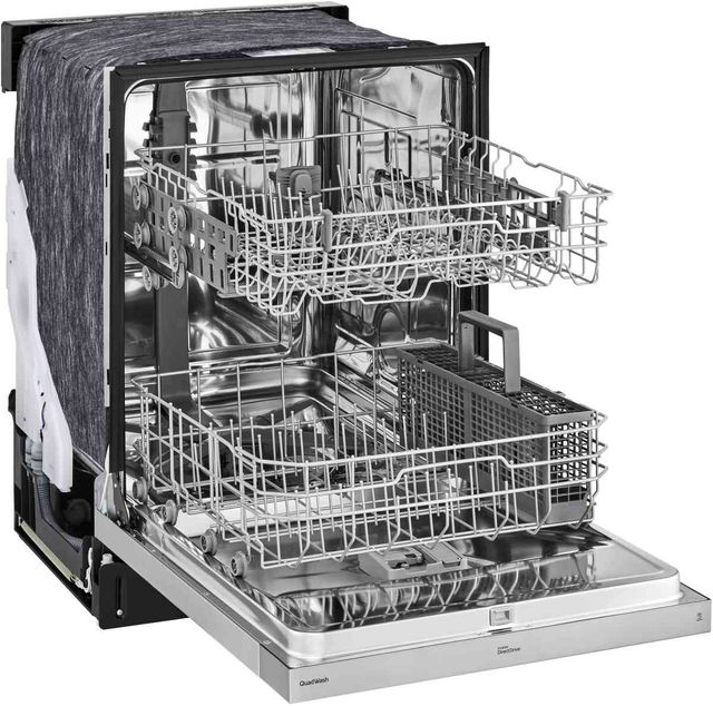 LG 24" Stainless Steel Front Control Built-In Dishwasher with QuadWash™-1