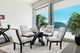 Furniture of America® Jasmin 2-Piece Beige/Black Dining Side Chair Set-1