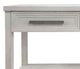 Elements International Avalanche Antique White Sofa Table-1