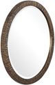 Uttermost® Wayde Gold Bark Round Mirror-3