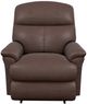 La-Z-Boy® Reed Walnut Leather Power Wall Recliner with Headrest and Lumbar-1