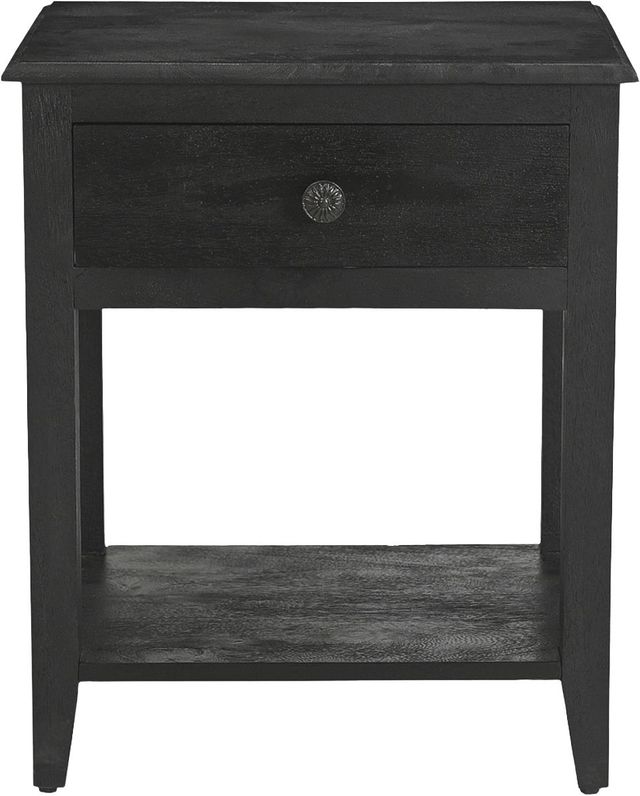 Moe's Home Collection Corrine Antique Black Nightstand-2