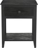 Moe's Home Collection Corrine Antique Black Nightstand-2