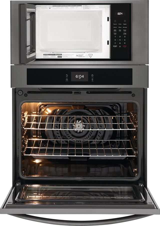 Frigidaire® 30" Black Stainless Steel Oven/Microwave Combo Electric Wall Oven -3
