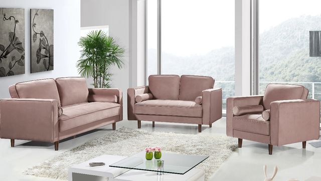 Meridian Furniture Emily Pink Chair-3