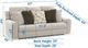Catnapper® Micah Oatmeal Power Reclining Sofa-2