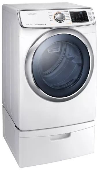 Samsung 7.5 Cu. Ft. White Electric Dryer-2