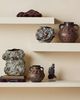 Currey & Company Nought 2-Piece Black/Brown Vase Set-4