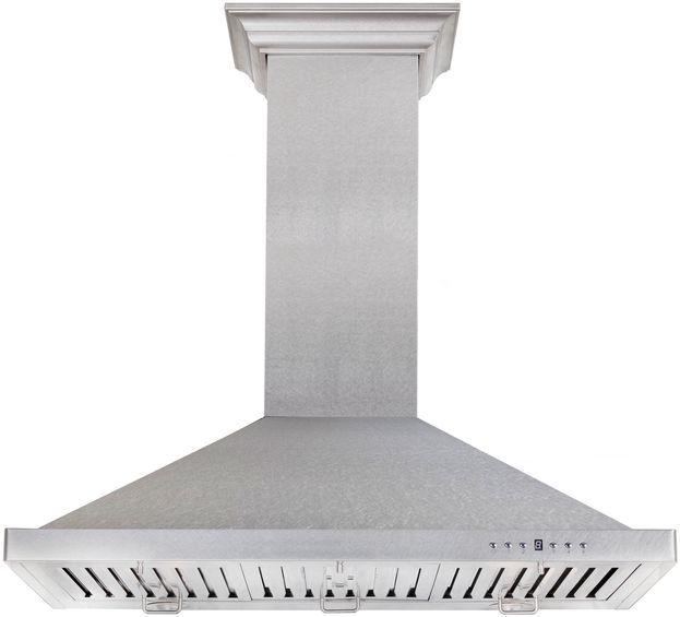 ZLINE 30" Satin Stainless Steel Wall Mount Range Hood-2