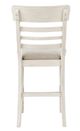 Homelegance® Alburgh Antique White/Light Gray Counter Height Chair-4