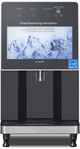 Summit®  Summit® 17" 220 lb. Stainless Steel Freestanding Ice Maker with Water Dispenser-0