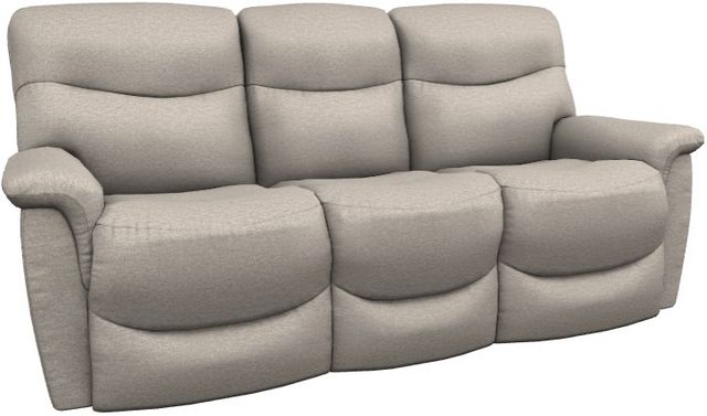 La-Z-Boy® James Muslin Power Reclining Sofa with Headrest and Lumbar