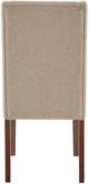 Olliix by Madison Park Taupe Brody Wing Dining Chair (Set of 2)-4