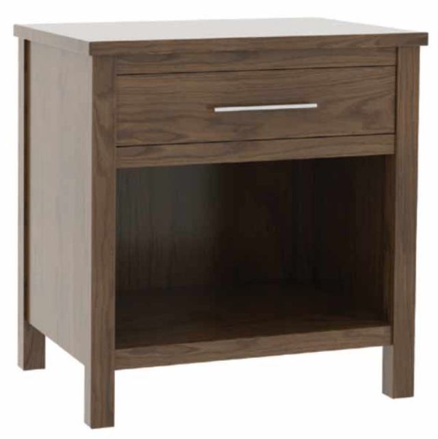 Country View Woodworking Customizable Big Sky 1-Drawer Nightstand-0