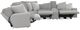 Catnapper® Abraxas 6-Piece Moonstruck 41" Curved Power Reclining Sectional-2