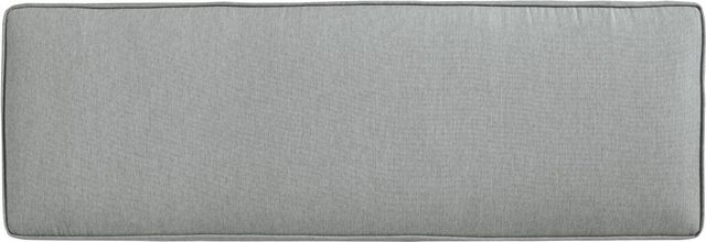 Signature Design by Ashley® Elite Park Gray Nuvella/Stainless Steel Outdoor Bench-3