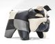 Bulldog Ottoman Genuine leather- Multi Colour-1