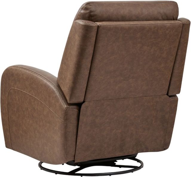 Signature Design by Ashley® Motion-Max Saddle Power Swivel Glider Recliner-4