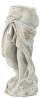 A & B Home Off White 12" Classical Greek Standing Planter-0