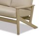 Telescope Casual Wexler Cushion Chat Height Loveseat with MGP Arms-1