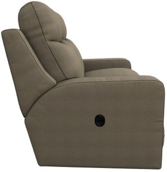 La-Z-Boy® Emmons Brindle Manual Reclining Loveseat-3
