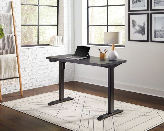 Martin Furniture Black Electric Sit/Stand Desk-1