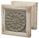 A & B Home 3-Piece Beige Decorative Table Stand Set-3