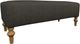 Best® Home Furnishings Customizable Ryker Bench with Honey Birch Legs and Two Pillows-0