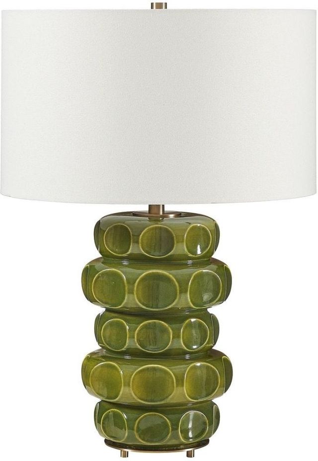 Uttermost® Masau Moss Green Table Lamp-0