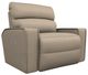 La-Z-Boy® Maddox Driftwood Power Reclining Chair and a Half with Headrest-0