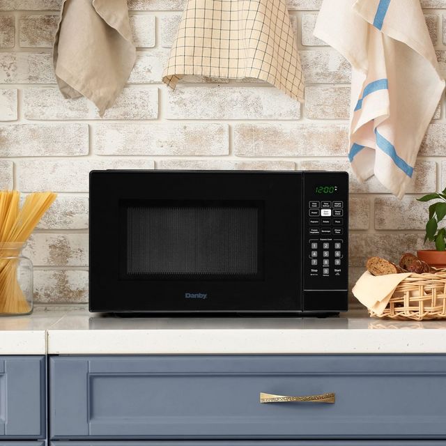 Danby® 1.1 Cu. Ft. Black Countertop Microwave-3