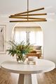 Universal Weekender Coastal Living Home Mackinaw White Sand Round Dining Table-4