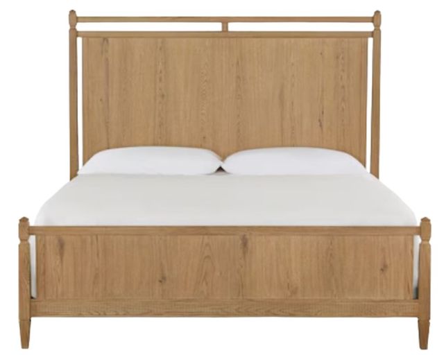 Bassett® Furniture Surry Flaxen Oak Queen Panel Bed-1