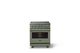 Viking® 5 Series 30" Eucalyptus Pro Style Electric Range with Brushed Brass Trim-3