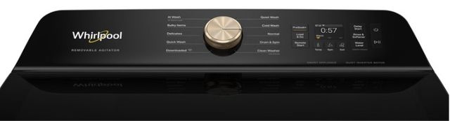 Whirlpool® 5.3 Cu. Ft. Fresh Linen Smart Impeller Top Load Washer with Removable Agitator-4