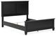 Signature Design by Ashley® Lanolee Black Queen Panel Bed-1