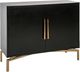 Decor-Rest® Furniture LTD Zita Matte Black Cabinet-0