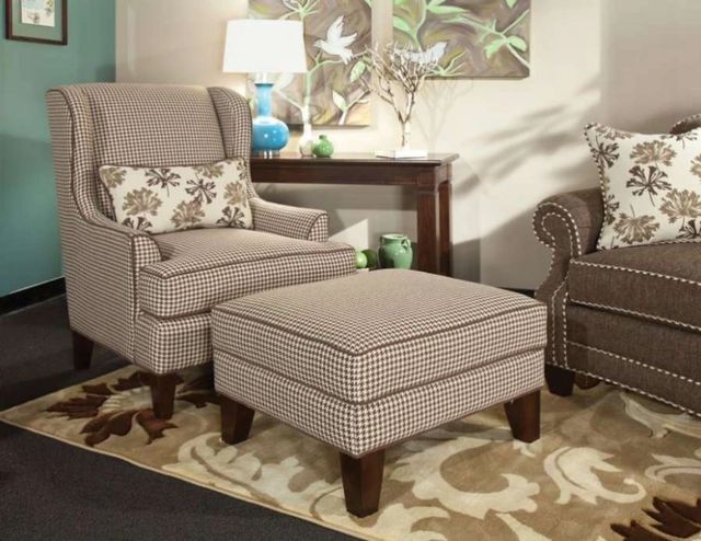 Marshfield Furniture Customizable Logan Ottoman-2
