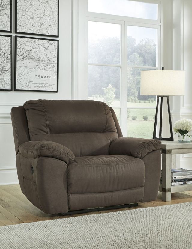Signature Design by Ashley® Next-Gen Gaucho Espresso Oversized Recliner-3