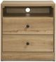 Intercon Vega Natural Oak Melamine Nightstand-2