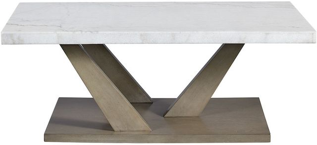 Elements International Greta 2-Piece Gray Occasional Table Set-1